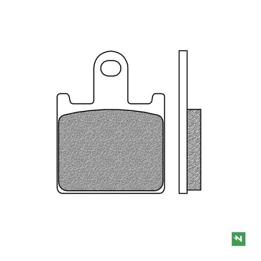 BRZDOVÉ DESTIČKY, NEWFREN (SMĚS ROAD TOURING SINTERED) 2 KS V BALENÍ