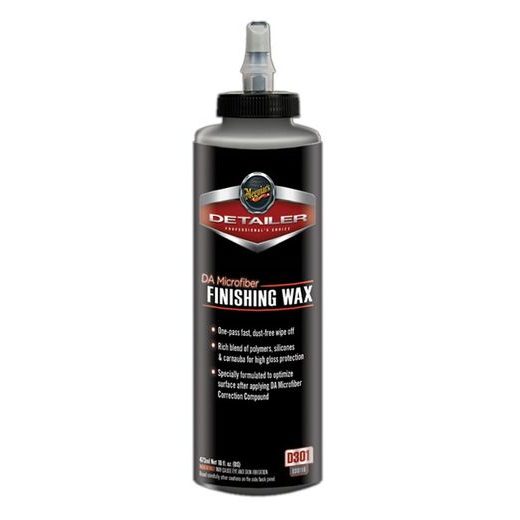 MEGUIARS DA MICROFIBER FINISHING WAX - DOKONČOVACÍ VOSK 473 ML