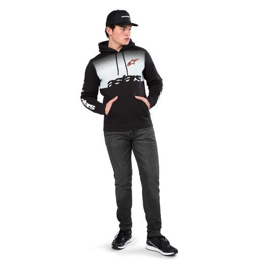 MIKINA SPECTER HOODIE, ALPINESTARS (ČERNÁ)