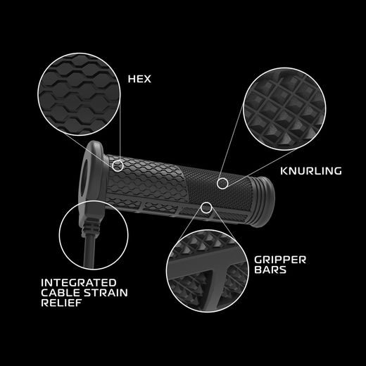 GRIPY VYHŘÍVANÉ HOTGRIPS PRO ADVENTURE, OXFORD (S INTEGROVANÝM OVLÁDÁNÍM V RÁMCI GRIPU)