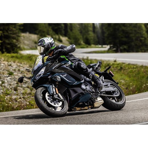 KAWASAKI NINJA 1100SX SE MY26 EMERALD BLAZED GREEN / METALLIC DIABLO BLACK