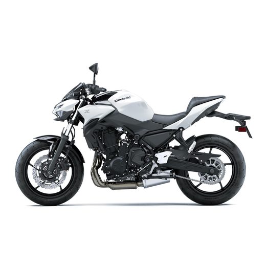 KAWASAKI Z650 MY26 PEARL BLIZZARD WHITE