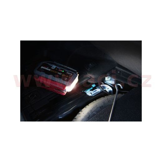 STARTOVACÍ BOX + POWER BANKA, STARTOVACÍ PROUD 2000 A, NOCO GENIUS BOOST HD GB70 (NOCO USA)