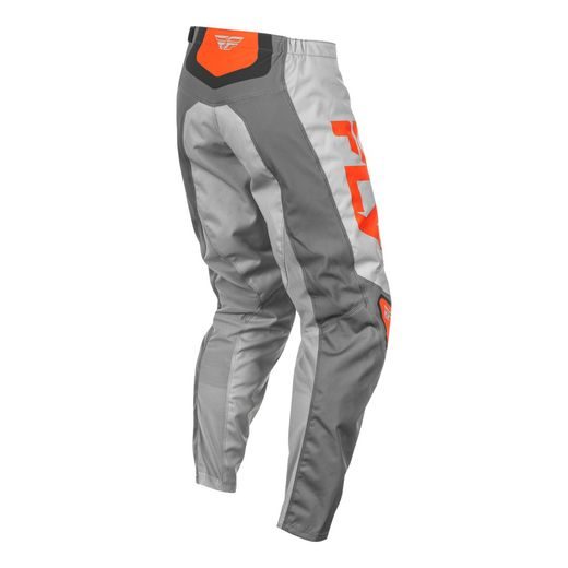 KALHOTY F-16, FLY RACING - USA 2025 (ŠEDÁ/ČERNÁ/BÍLÁ)