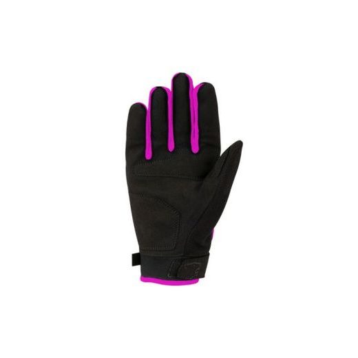 BERING DÁMSKÉ TEXTILNÍ MOTO RUKAVICE LADY YORK BLACK FUCHSIA