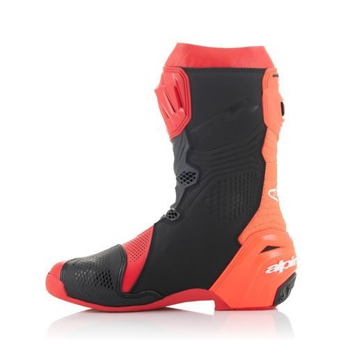 BOTY SUPERTECH R VENTED, ALPINESTARS (ČERVENÁ FLUO/ČERVENÁ) 2025