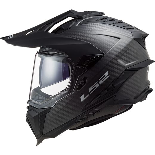 LS2 MX701 EXPLORER C SOLID MATT CARBON