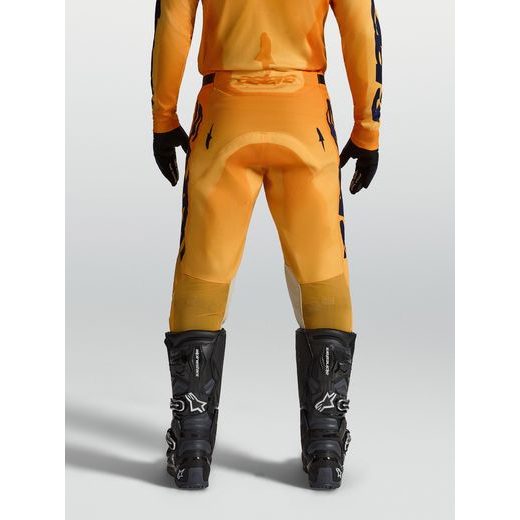 KALHOTY RACER AMBER, ALPINESTARS (ORANŽOVÁ/ZLATÁ/TMAVĚ MODRÁ) 2027