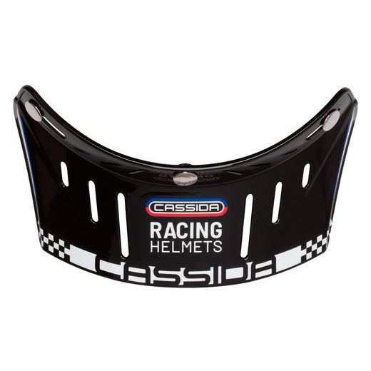 PLOCHÝ KŠILT OXYGEN RACING SPIRIT, CASSIDA (ČERNÝ, CVAKÁNÍ NA DRUKY)