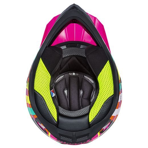 CASSIDA DĚTSKÁ MOTOCROSSOVÁ PŘILBA CROSS CUP SONIC MULTICOLOR