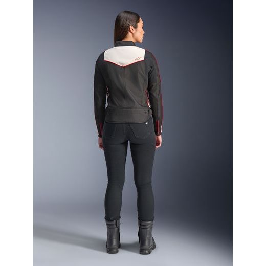 BUNDA STELLA T-DYNO WATER RESISTANT, ALPINESTARS, DÁMSKÁ (ČERNÁ/BÉŽOVÁ/ČERVENÁ) 2025