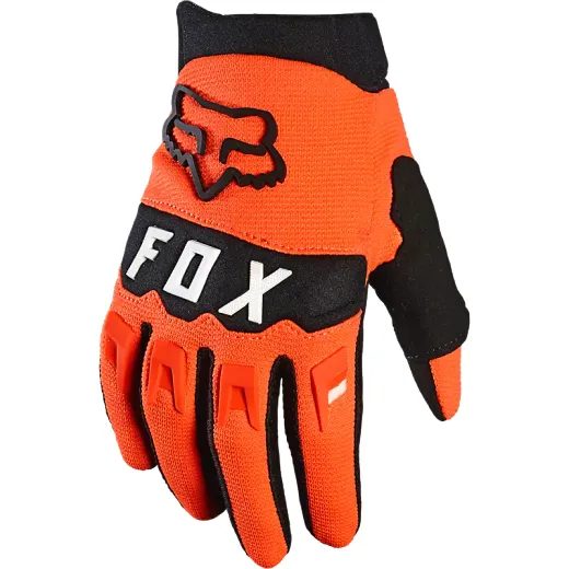 FOX DĚTSKÉ MOTOKROSOVÉ RUKAVICE DIRTPAW FLUO ORANGE