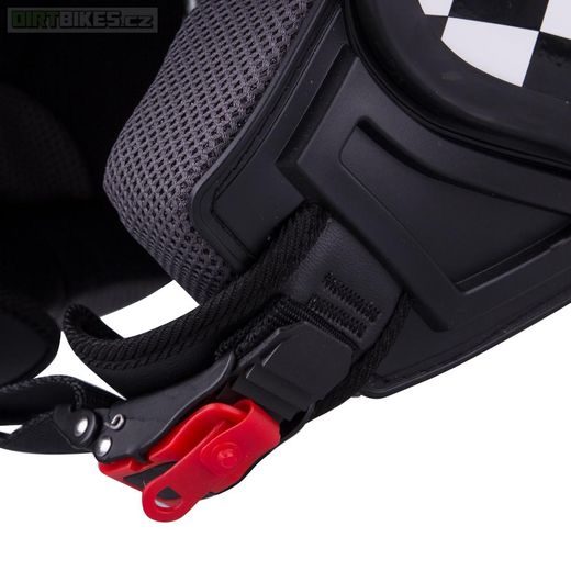 PŘILBA W-TEC FS-710G SIXTY WHITE - BÍLÁ S GRAFIKOU