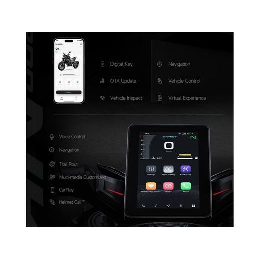 CFMOTO 800NK ADVANCED+ ZIRCON BLACK