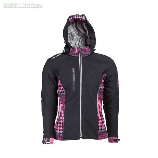 BUNDA W-TEC NF-2781 DÁMSKÁ SOFTSHELL ČERNO RŮŽOVÁ