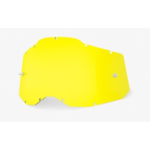 PLEXI RACECRAFT 2/ACCURI 2/STRATA 2, 100% - USA (ŽLUTÉ, ANTI-FOG)