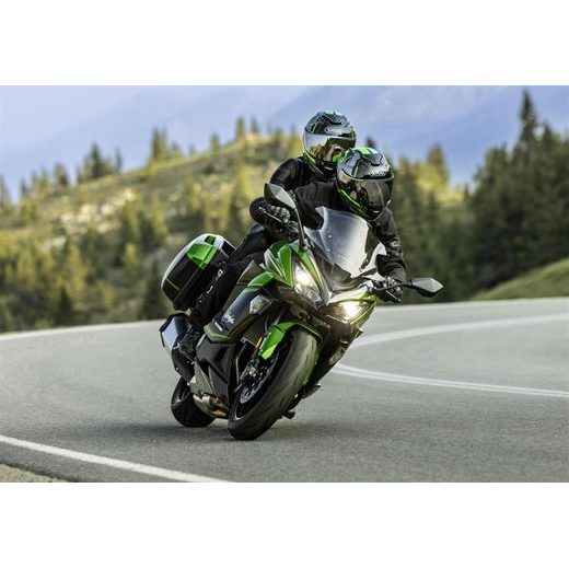 KAWASAKI NINJA 1100SX SE MY25 EMERALD BLAZED GREEN / METALLIC DIABLO BLACK
