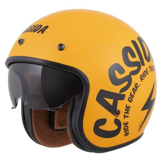 PŘILBA OXYGEN 2.0 GEAR, CASSIDA (ŽLUTÁ/ČERNÁ) 2025