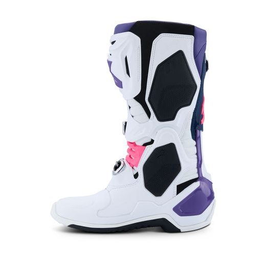BOTY TECH 10, ALPINESTARS (BÍLÁ/FIALOVÁ/MODRÁ/RŮŽOVÁ FLUO) 2026