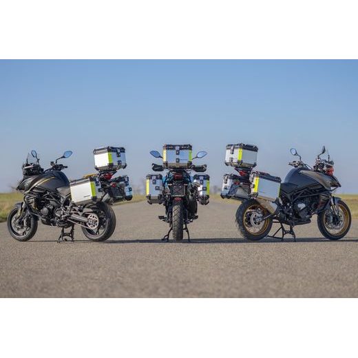 QJMOTOR SRT 900SX ČERNÁ + KUFRY ZDARMA