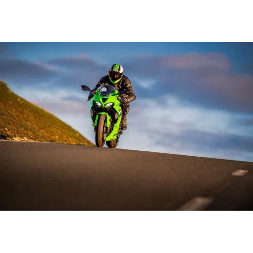 KAWASAKI NINJA ZX-6R MY27 LIME GREEN / BLUE