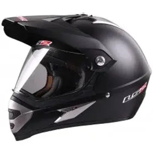 LS2 ENDURO MOTO PŘILBA MX433 MAGNUM ČERNÁ MATNÁ