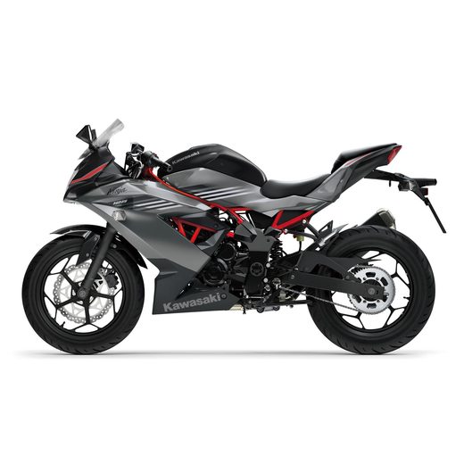 KAWASAKI NINJA 125 MY27 METALLIC GRAPHITE GRAY / METALLIC SPARK BLACK