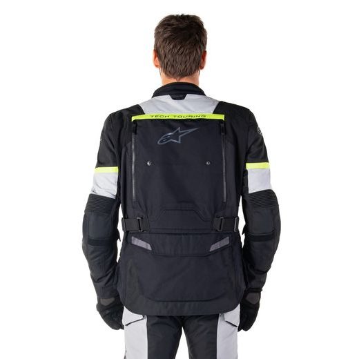 BUNDA BOGOTA PRO DRYSTAR, ALPINESTARS (ČERNÁ/ŠEDÁ/ŽLUTÁ FLUO) 2025