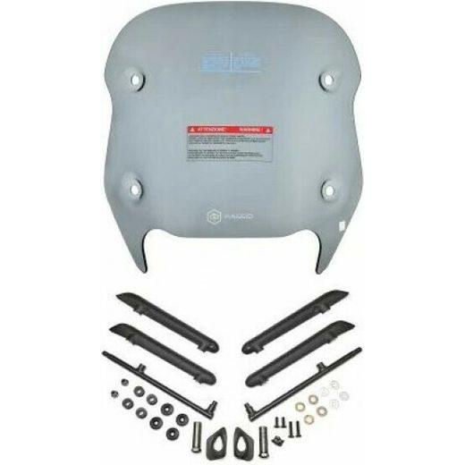 PLEXI ŠTÍT SPORT KOUŘOVÉ PIAGGIO BEVERLY 300/400 E5