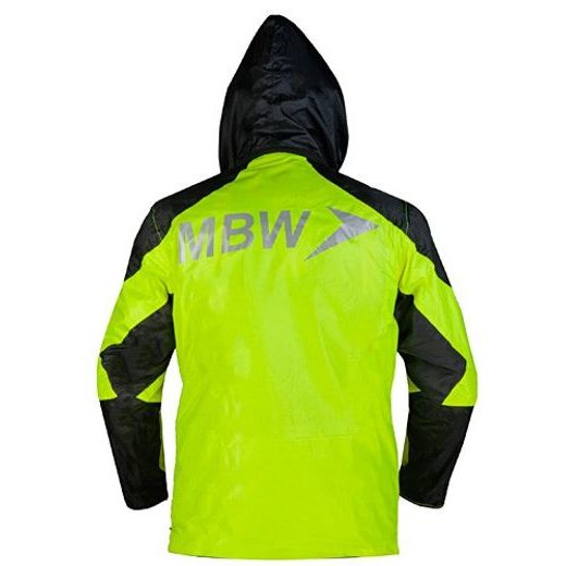 MBW NEPROMOKAVÁ BUNDA PLÁŠTĚNKA GREEN 15 FLUO