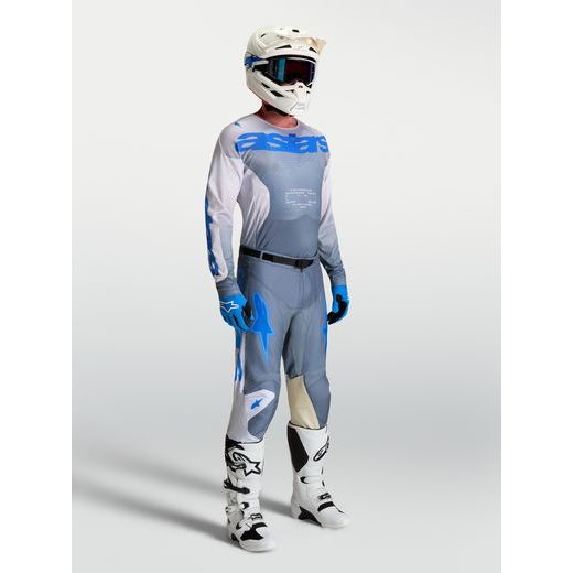 DRES RACER AMBER, ALPINESTARS (TMAVĚ ŠEDÁ/SVĚTLE ŠEDÁ/MODRÁ) 2027