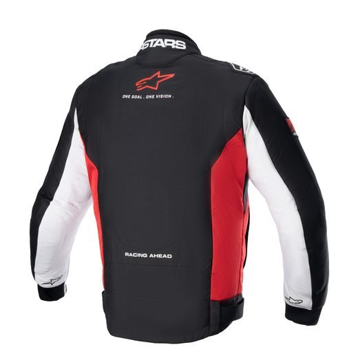 BUNDA MONZA SPORT, ALPINESTARS (ČERNÁ/ČERVENÁ/BÍLÁ) 2024