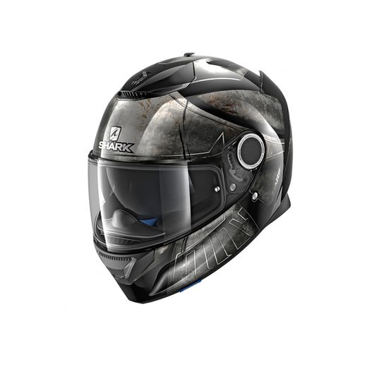 SHARK INTEGRÁLNÍ PŘILBA SPARTAN1.2 HOPLITE ČERNÁ/ŠEDÁ
