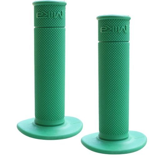 GRIPY MOTOKROSOVÉ "50/50 WAFFLE GRIPS" (SOFT), MIKA (ZELENÁ)