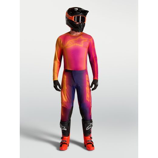 DRES FLUID KEPLER, ALPINESTARS (TMAVĚ FIALOVÁ/ORANŽOVÁ) 2027