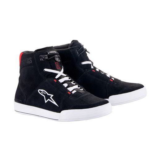 BOTY CHROME, ALPINESTARS (ČERNÁ/BÍLÁ/ČERVENÁ) 2024