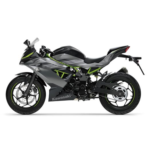 KAWASAKI NINJA 125 MY26 METALLIC GRAPHITE GRAY / METALLIC SPARK BLACK