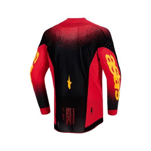 DRES SUPERTECH SCENZ, ALPINESTARS (ČERVENÁ/ČERNÁ/ŽLUTÁ) 2026