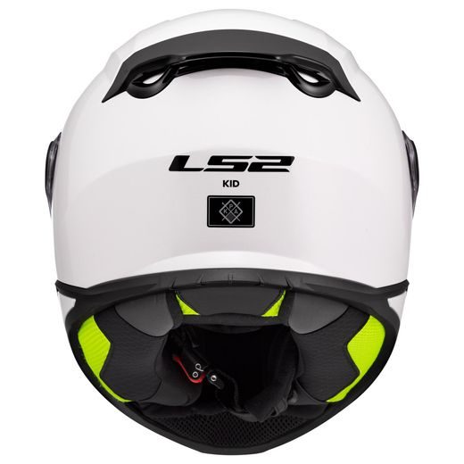 LS2 FF812 KID SOLID WHITE