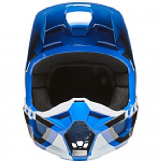FOX MX PŘILBA V1 LUX HELMET ECE BLUE