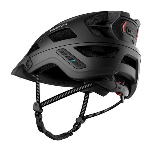 CYKLO PŘILBA S HEADSETEM M1, SENA (MATNÁ ČERNÁ)