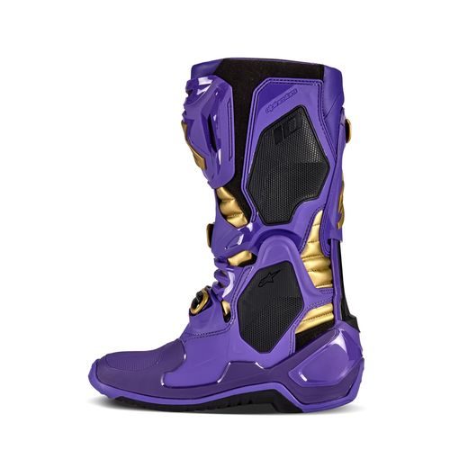 BOTY TECH 10 LIMITOVANÁ EDICE CHAMP, ALPINESTARS (FIALOVÁ/ZLATÁ) 2024