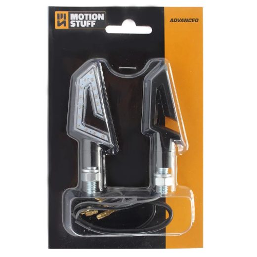 LED MINI BLINKRY MOTION STUFF AERO ČERNÁ MAT