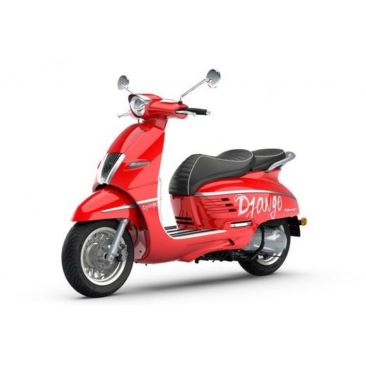PEUGEOT DJANGO 125I HOT COLOR - FLAMINGO RED
