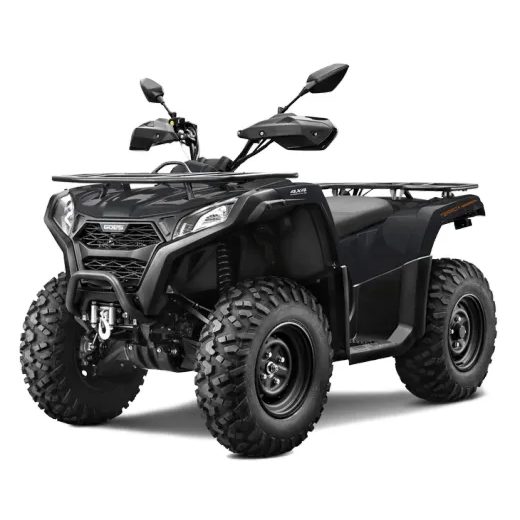 GOES TERROX 400 T3B BLACK - ČERNÁ + ZIMNÍ PŘÍSLUŠENSTVÍ