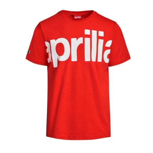 APRILIA PÁNSKÉ TRIČKO BIG LOGO ČERVENÉ