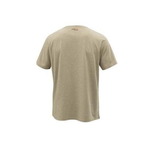 PÁNSKÉ TRIKO KTM ESSENTIAL TEE SAND MELANGE