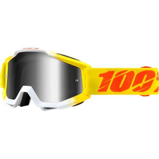 100% BRÝLE ACCURI TOOTALOO - USA (MODRÉ ZRCADOVÉ PLEXI + ČIRÉ PLEXI S ČEPY PRO SLÍDY)