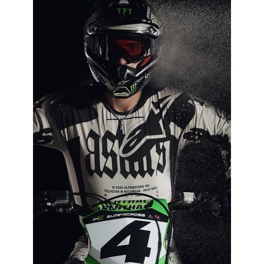 KALHOTY TECHSTAR LIMITOVANÁ EDICE WOLF DUST, ALPINESTARS (PÍSKOVÁ/ČERNÁ) 2026