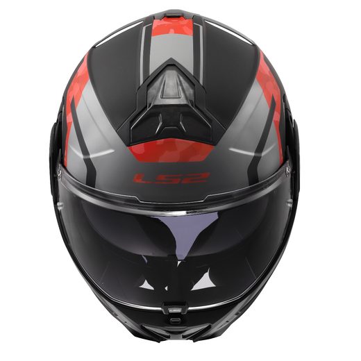 LS2 FF910 ADVANT II GLIDE BLACK GREY RED